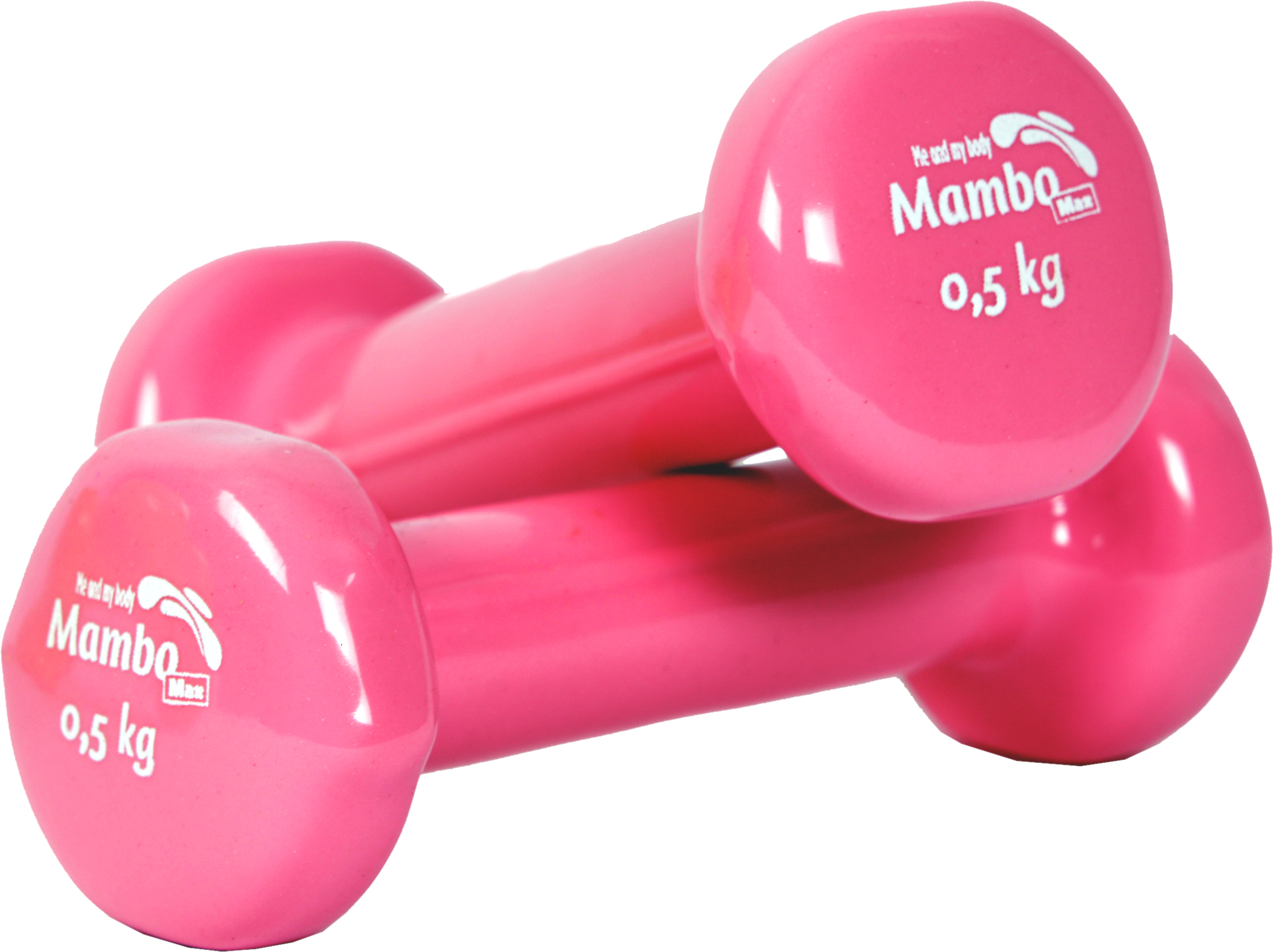 Αλτήρας χεριών Mambo Max Coated Dumbbell βινυλίου AC-3291 1X0.5 KG