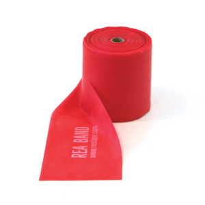 REA elastic band ελαστικός ιμάντας γυμναστικής μέτριος κόκκινος 25M. 12-2-054