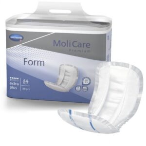 MoliCare Premium Form extra plus σερβιέτες ακράτειας, 6 σταγόνες συσκευασία 30 τεμαχίων.