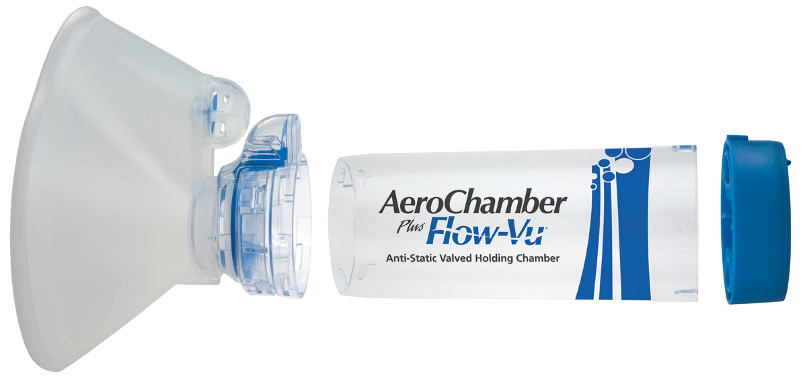 Aerochamber Plus Ενηλίκων Με Μάσκα Large