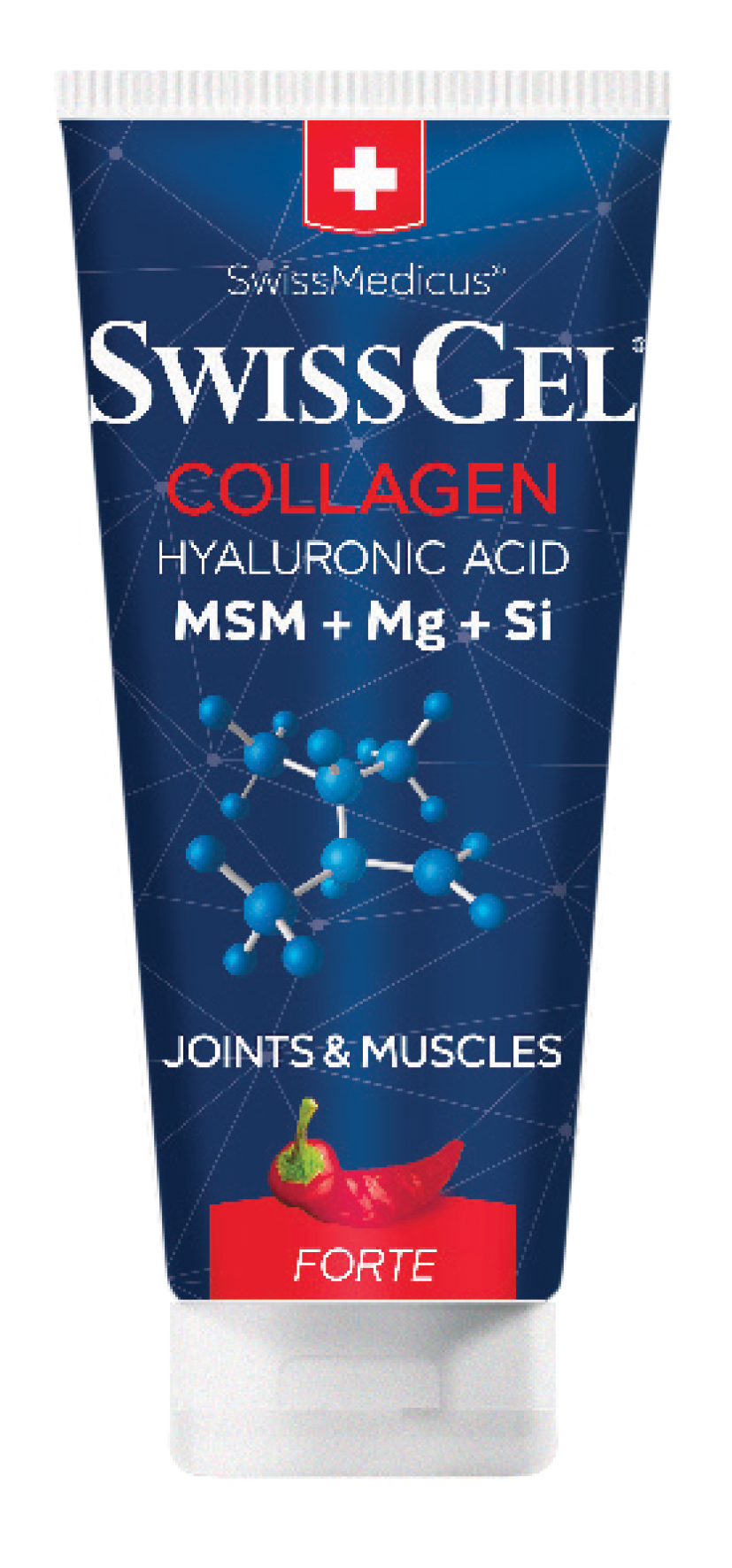 SWISS GEL COLLAGEN FORTE WARMING 200ml