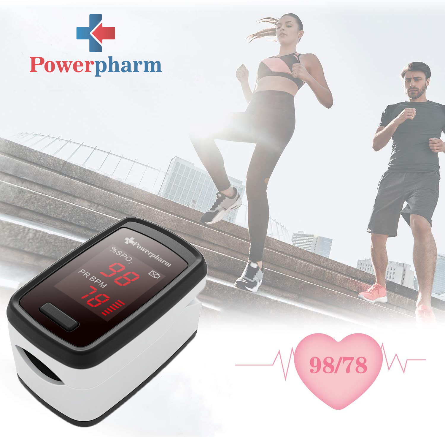 Παλμικό Οξύμετρο - Powerpharm
