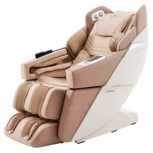 Casada AlphaSonic-3 | Πολυθρόνα μασάζ με λειτουργία braintronics®|3D | Voice Control | κρέμα-λευκό