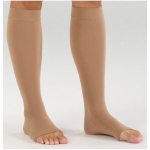 Κάλτσες κάτω γόνατος Ανοιχτά δάχτυλα Sigvaris Cotton CL1 18-21mm Hg
