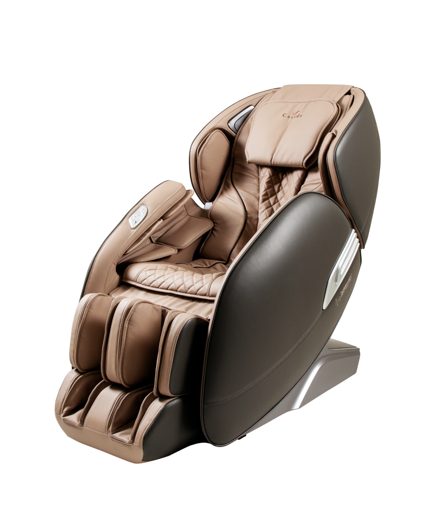 Casada AlphaSonic-2 | Πολυθρόνα μασάζ με λειτουργία braintronics® | κρέμα-καφέ